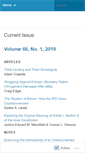 Mobile Screenshot of drakelawreview.org